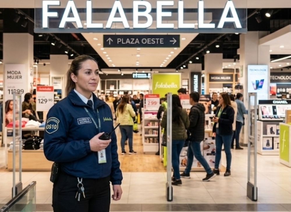 Guardia de Seguridad - Falabella Plaza Oeste