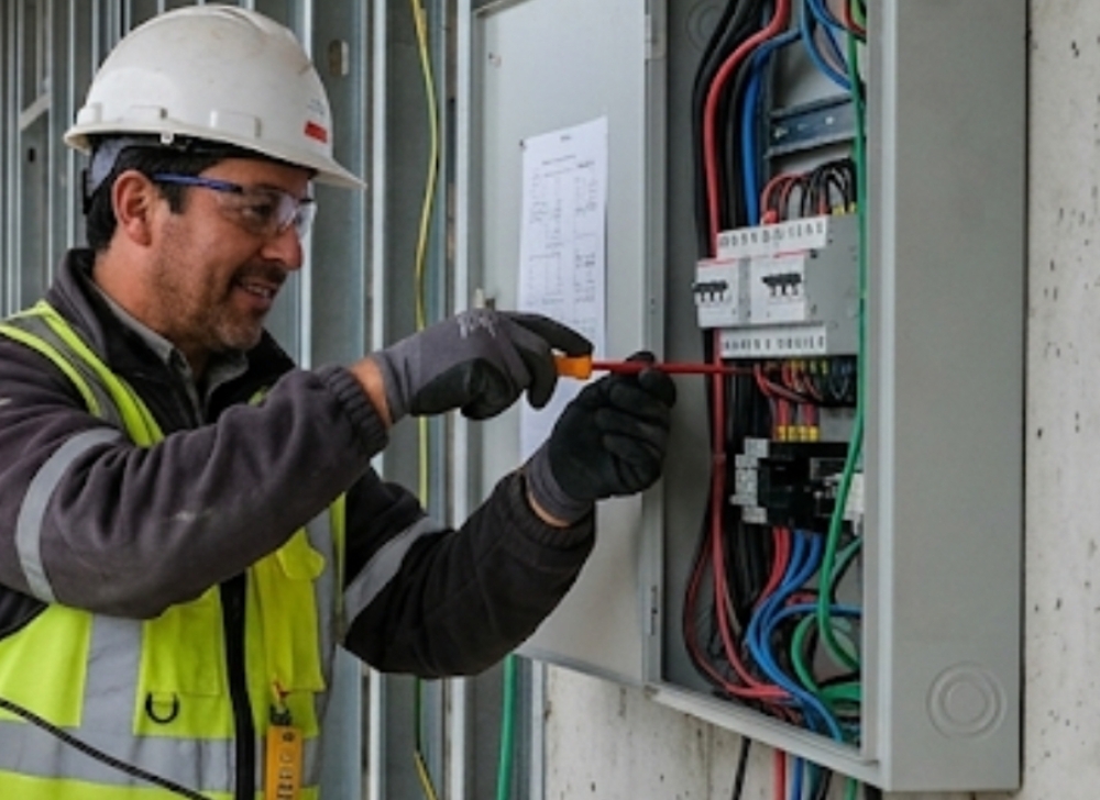 Maestro Eléctrico y Ayudante Eléctrico para Edificaciones